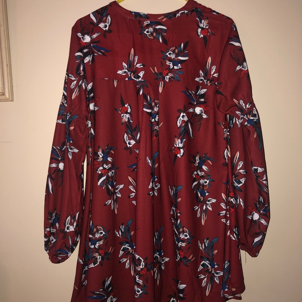 float flower dress